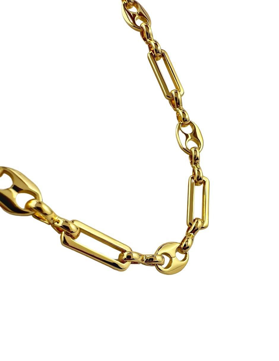 Collar rectangular Aurore 18 K 4