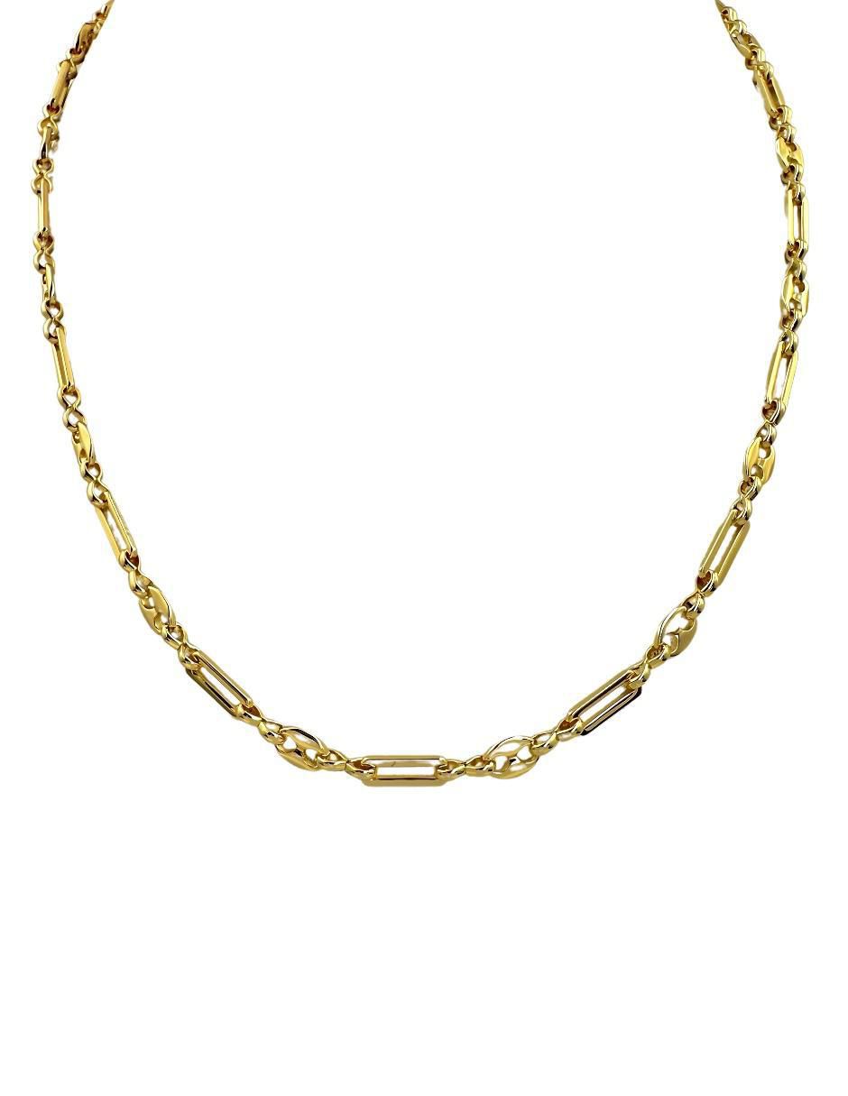 Collar rectangular Aurore 18 K 6