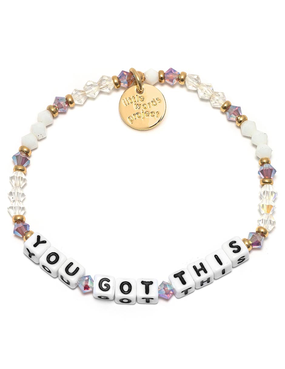 Pulsera con cristal Friendship acabado chapa de oro Pulsera con cristal Friendship acabado chapa de oro