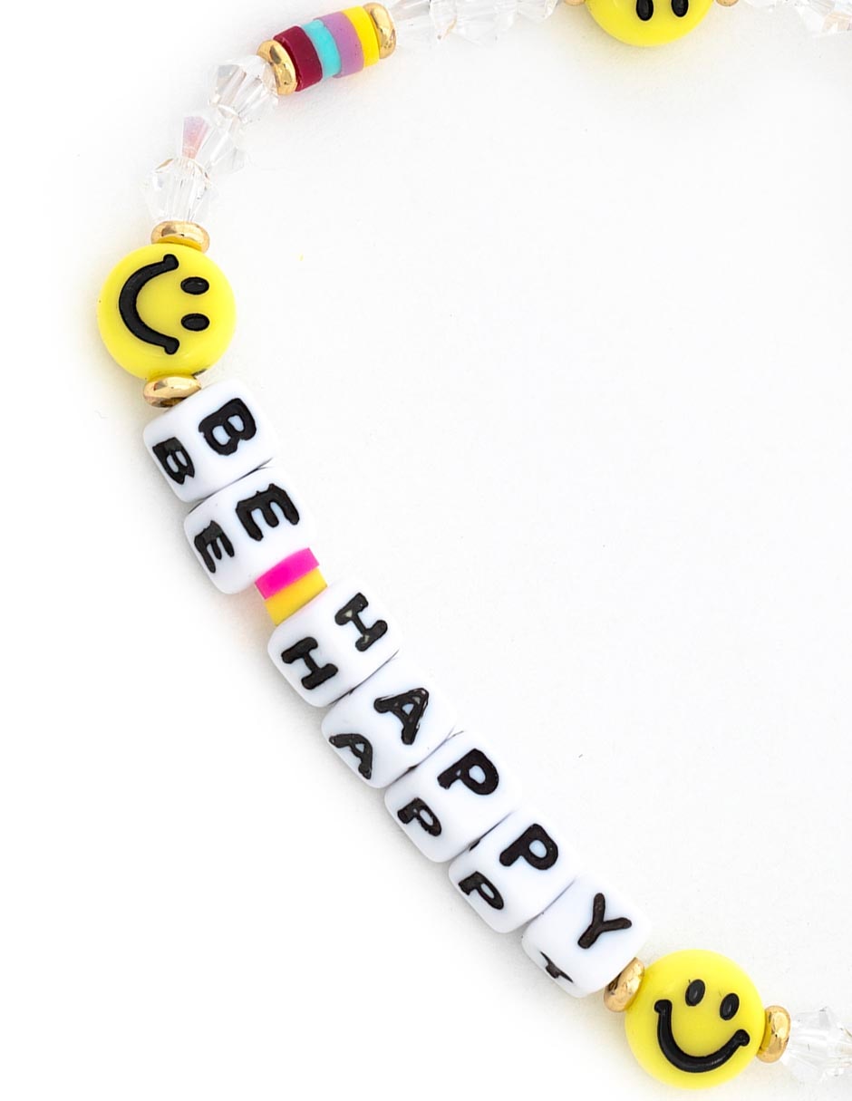 Pulsera con cristal Best Sellers acabado chapa de oro 2