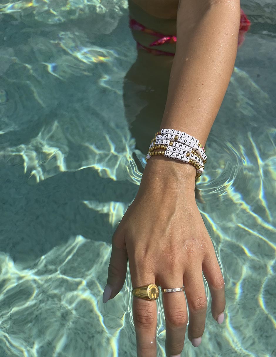 Pulsera Gold Filled acabado chapa de oro 2