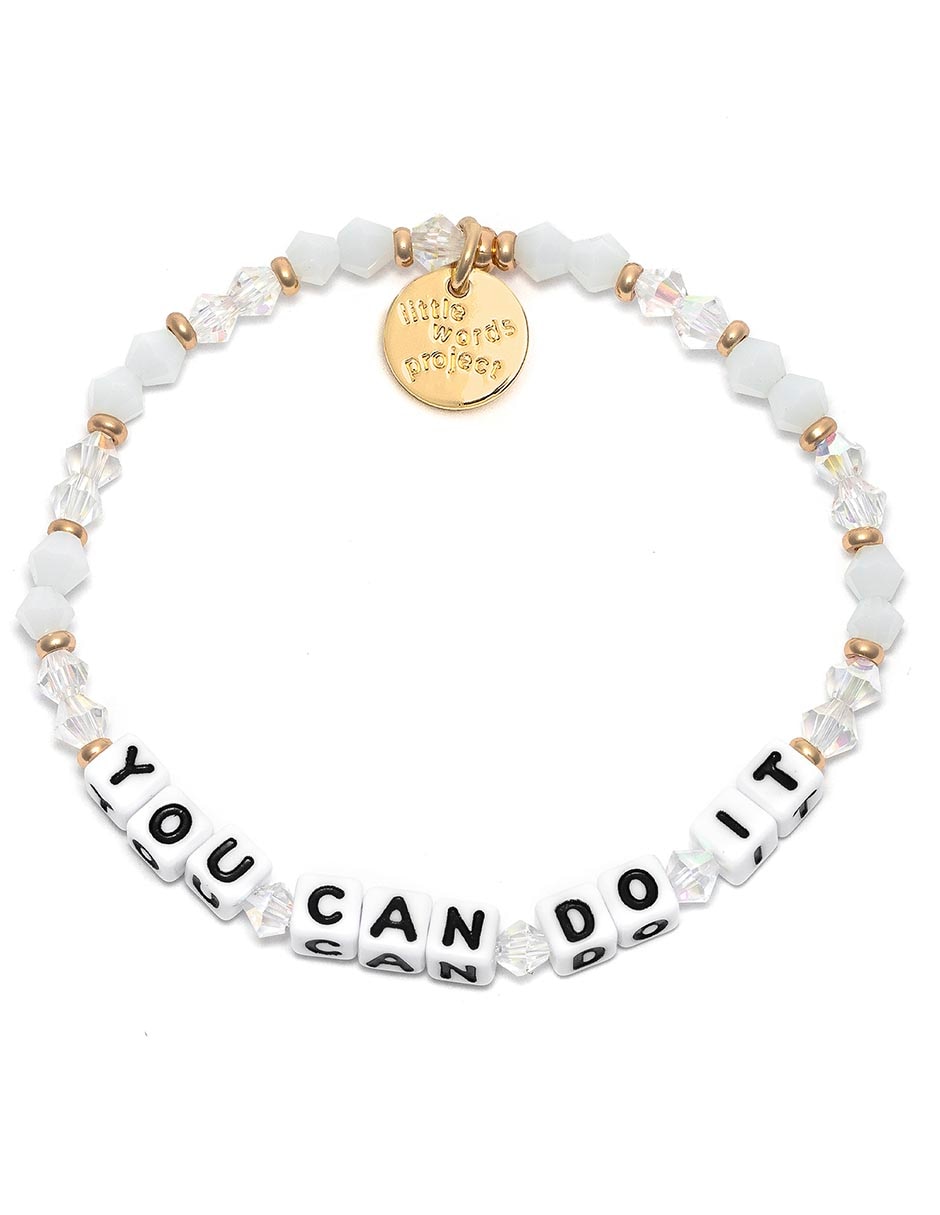 Brazalete con cristal Gifting acabado chapa de oro