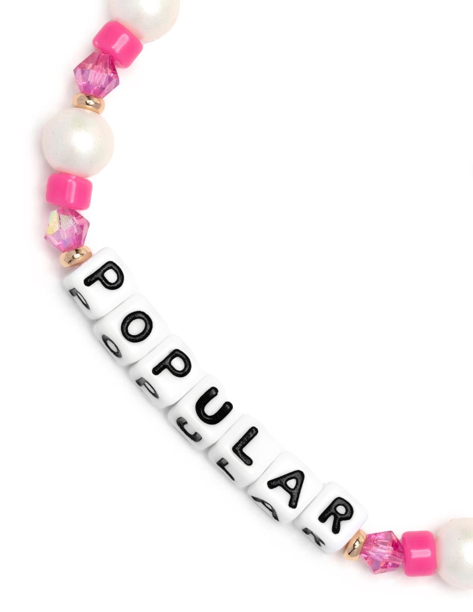 Brazalete con cristal Wicked acabado chapa de oro 2
