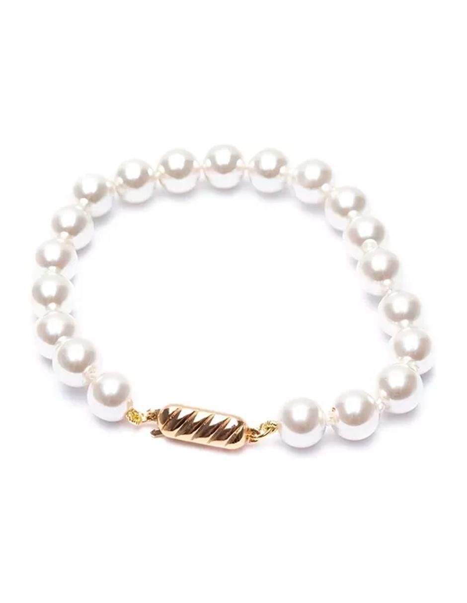 Pulsera con perla Perlas De Mallorca acabado liso 2