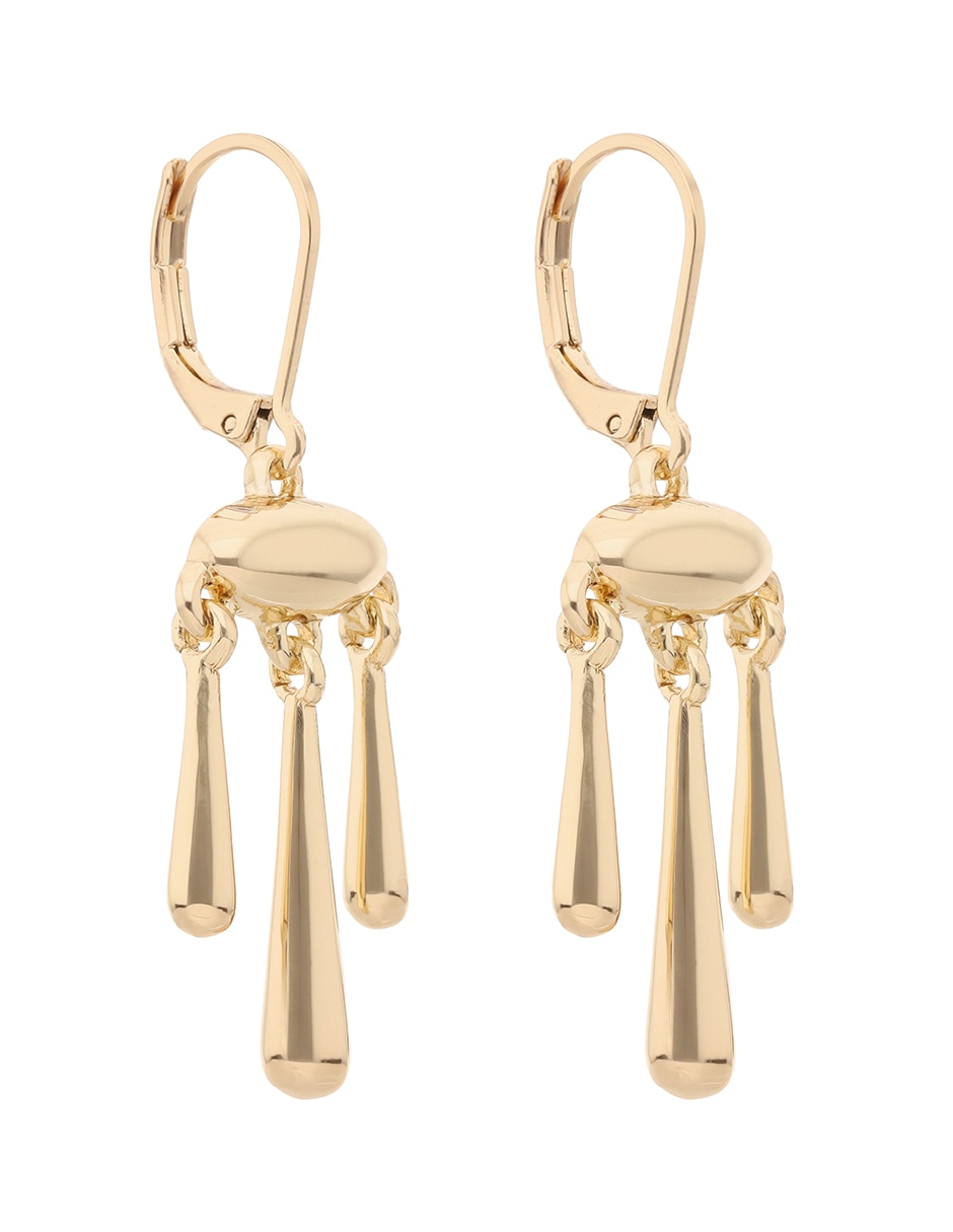 Aretes con acabado brillante 2