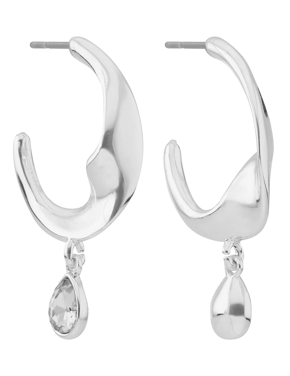 Aretes con acabado brillante 2