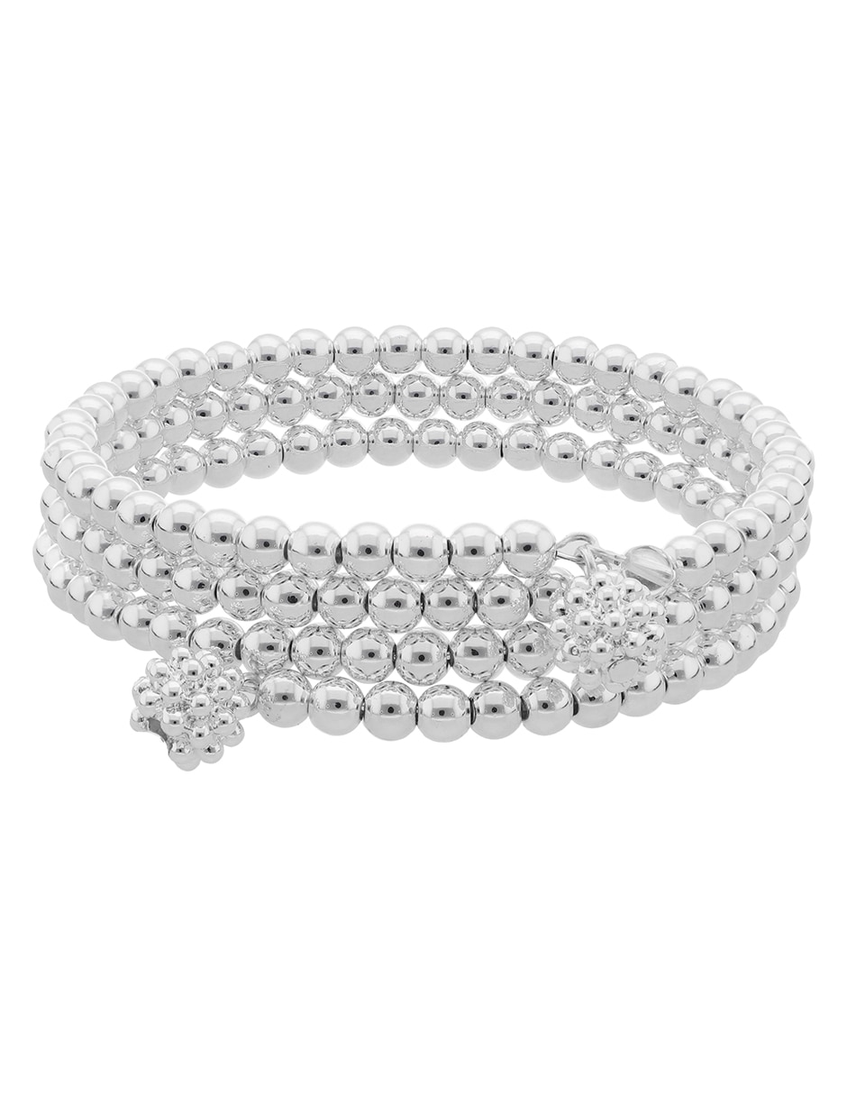 Pulsera con zirconia acabado brillante 2
