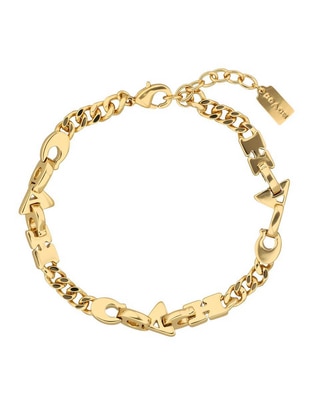 Pulsera 8.1 Jumbled Link Logo acabado liso Pulsera 8.1 Jumbled Link Logo acabado liso