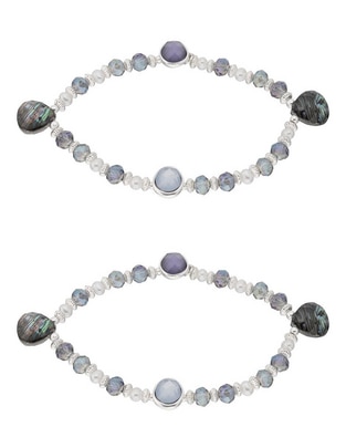 Multi-pulsera acabado liso