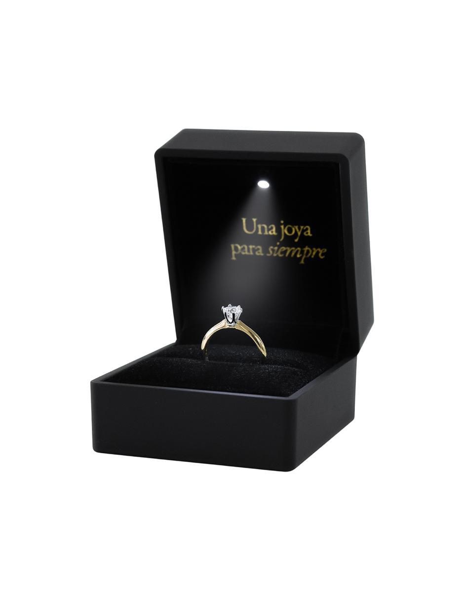 Anillo de compromiso de oro 10 k 2