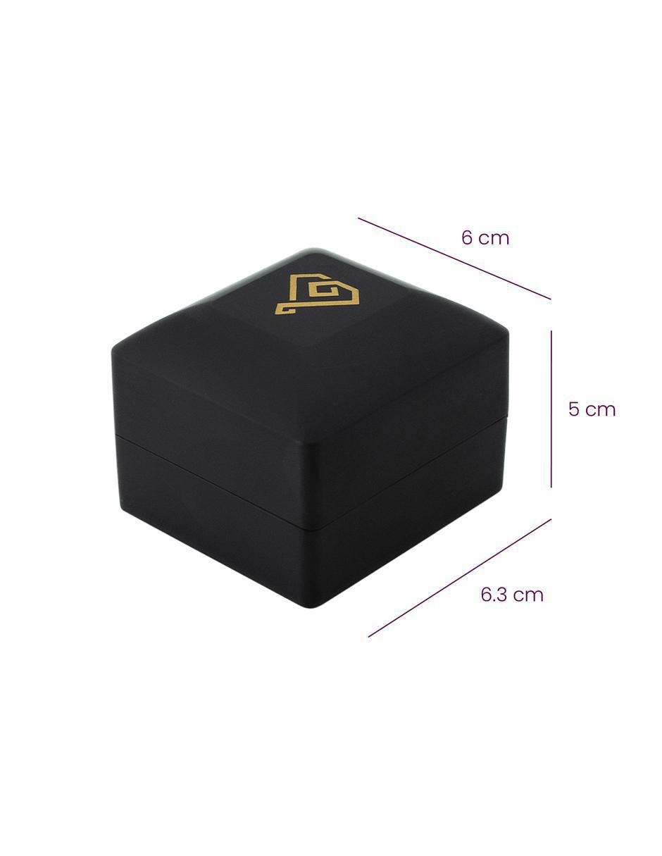 Anillo de compromiso de oro 10 k 7
