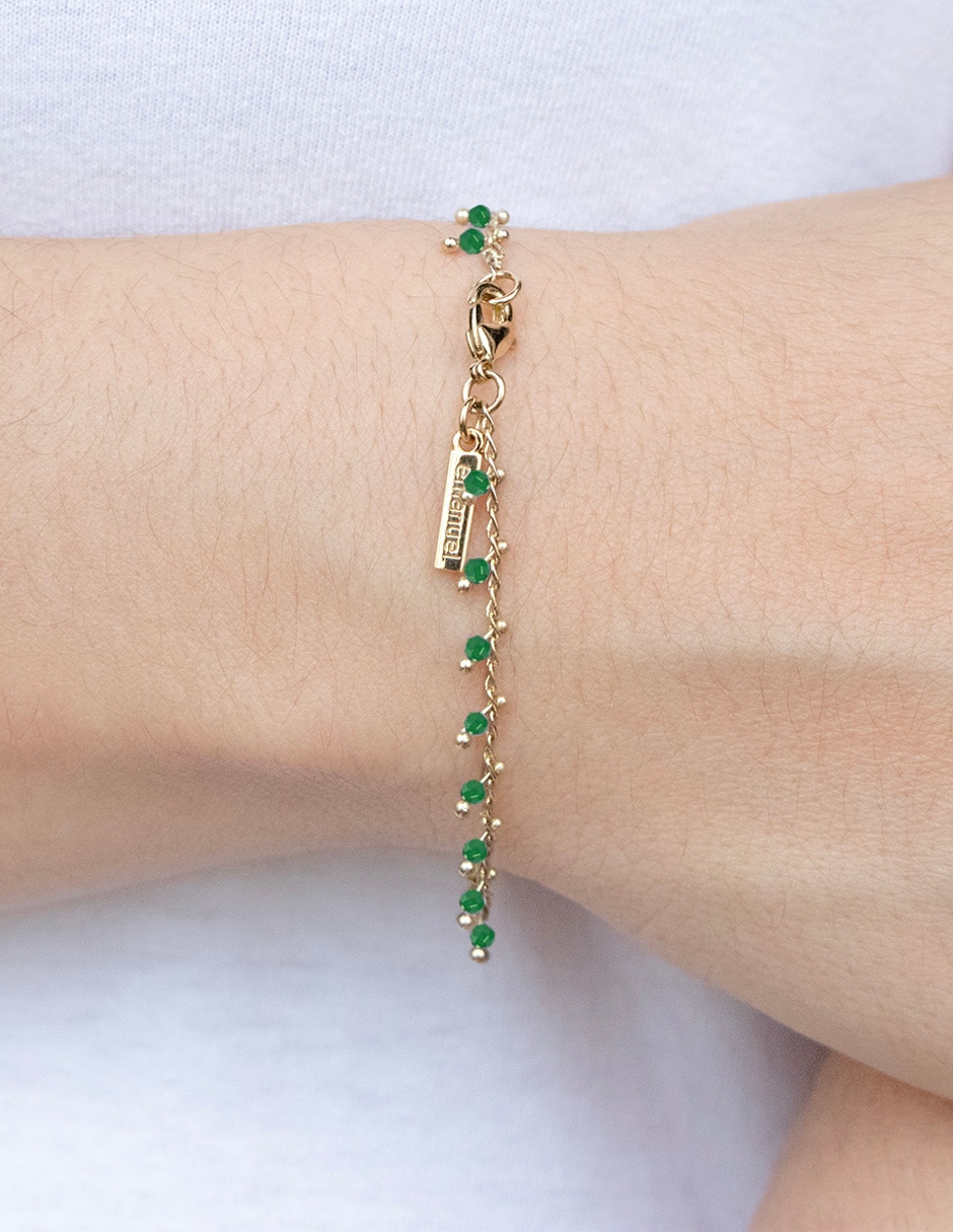 Pulsera con ágata acabado pulido 3