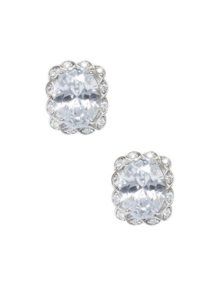 Aretes de plata P 925 con acabado brillante