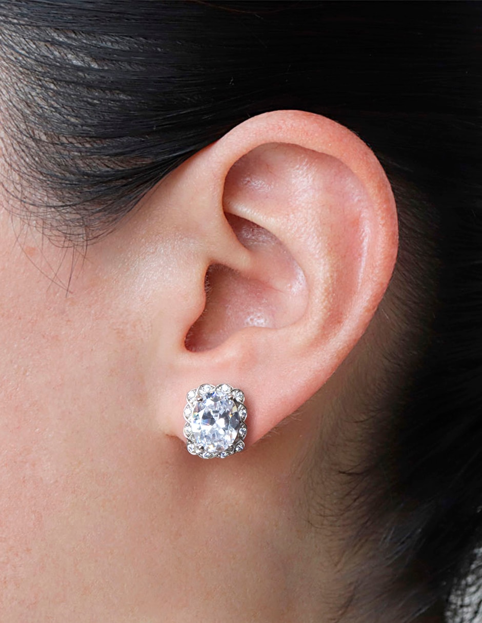 Aretes de plata P 925 con acabado brillante 4