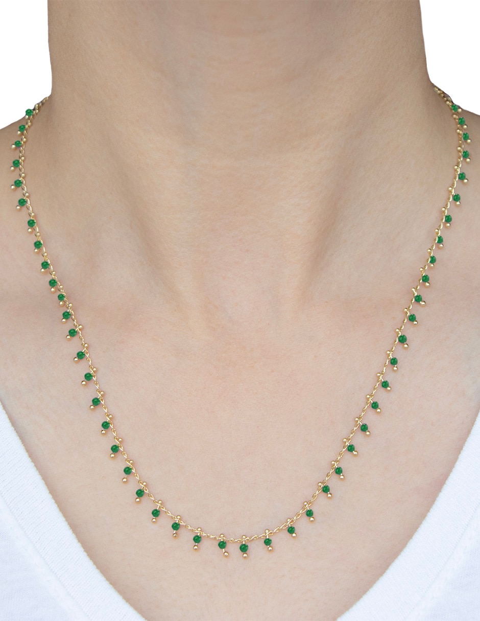 Collar circular Mini Facetados 3
