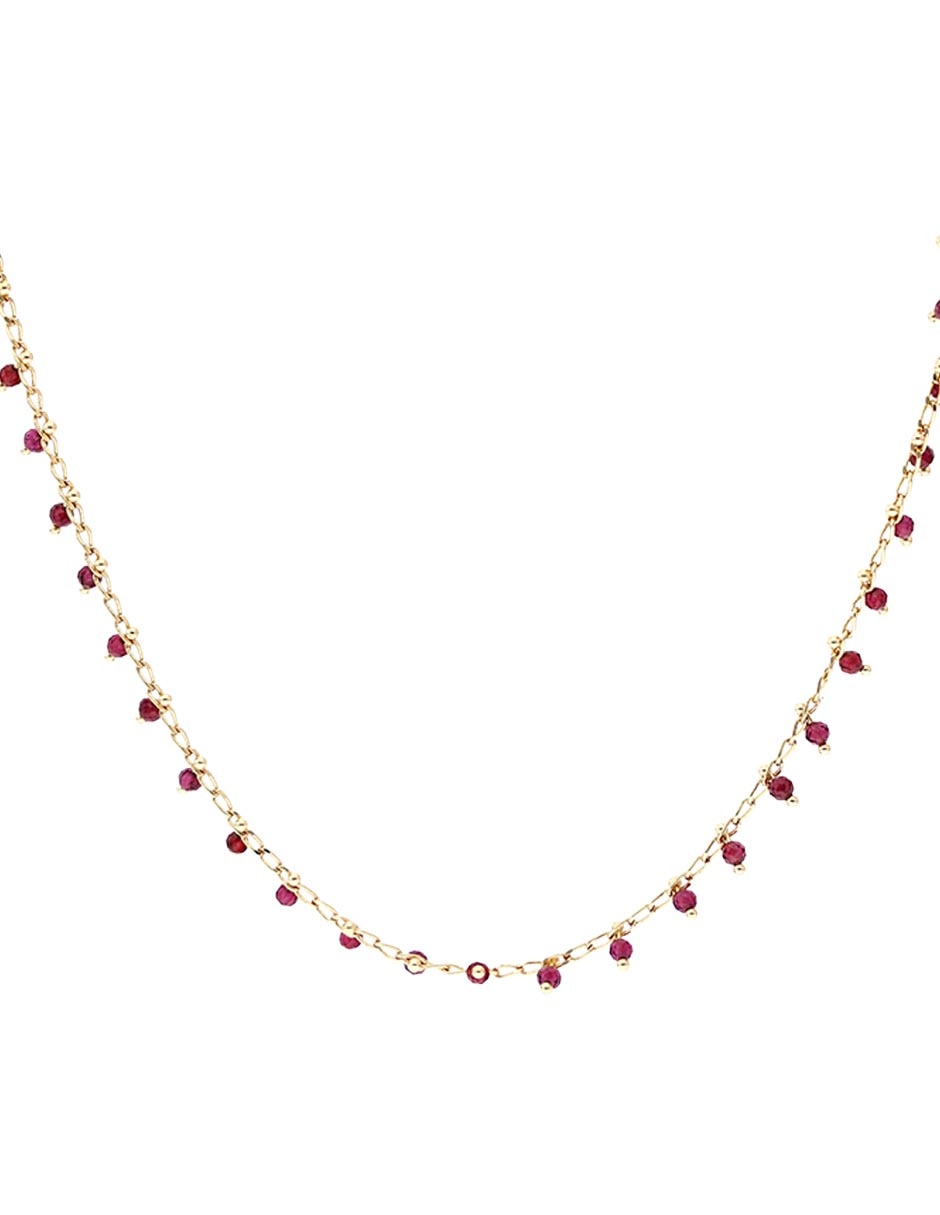 Collar circular Mini Facetados