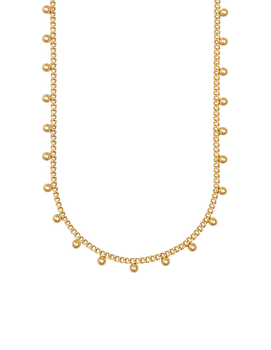Collar mossimo metales esferas