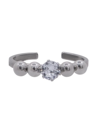 Anillo zirconia brillante