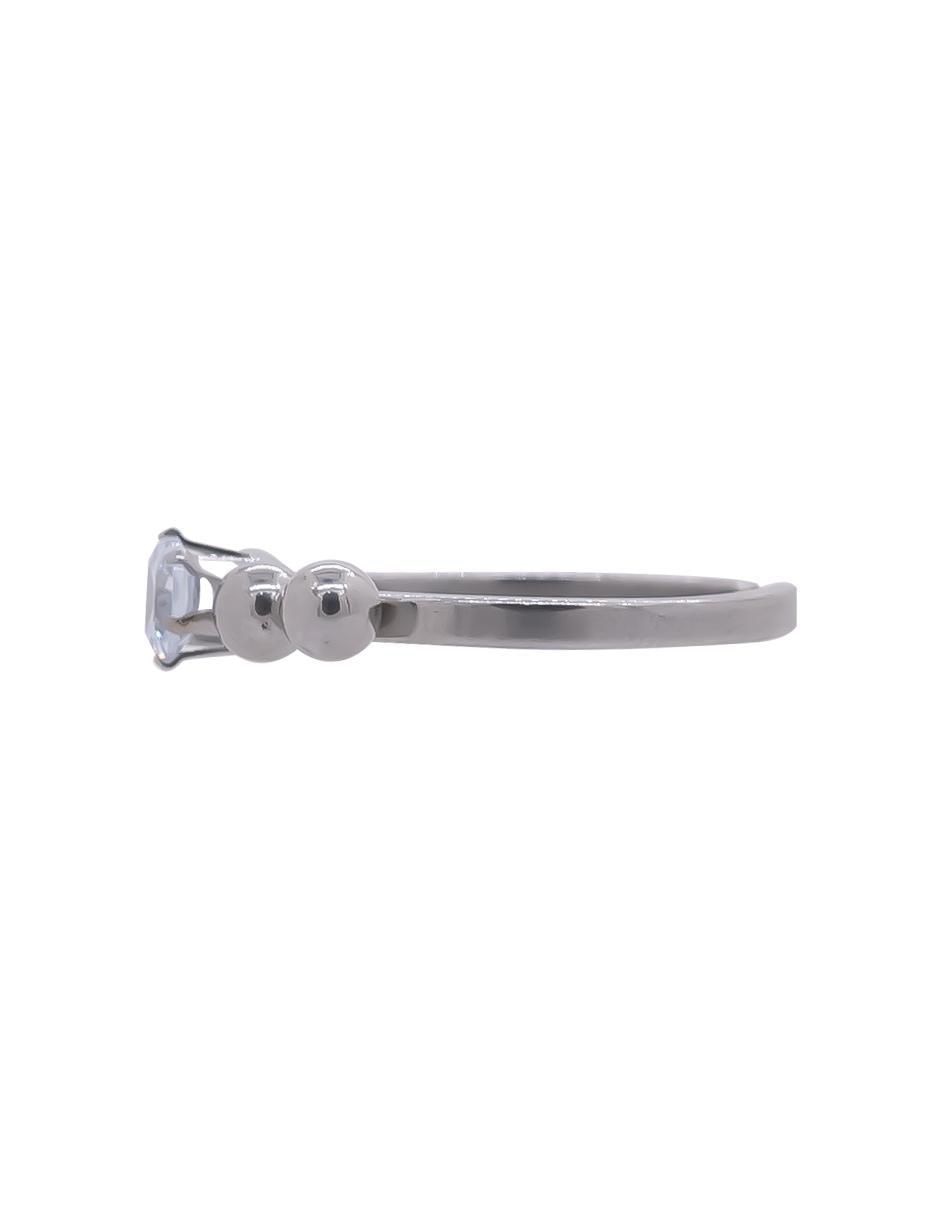 Anillo zirconia brillante