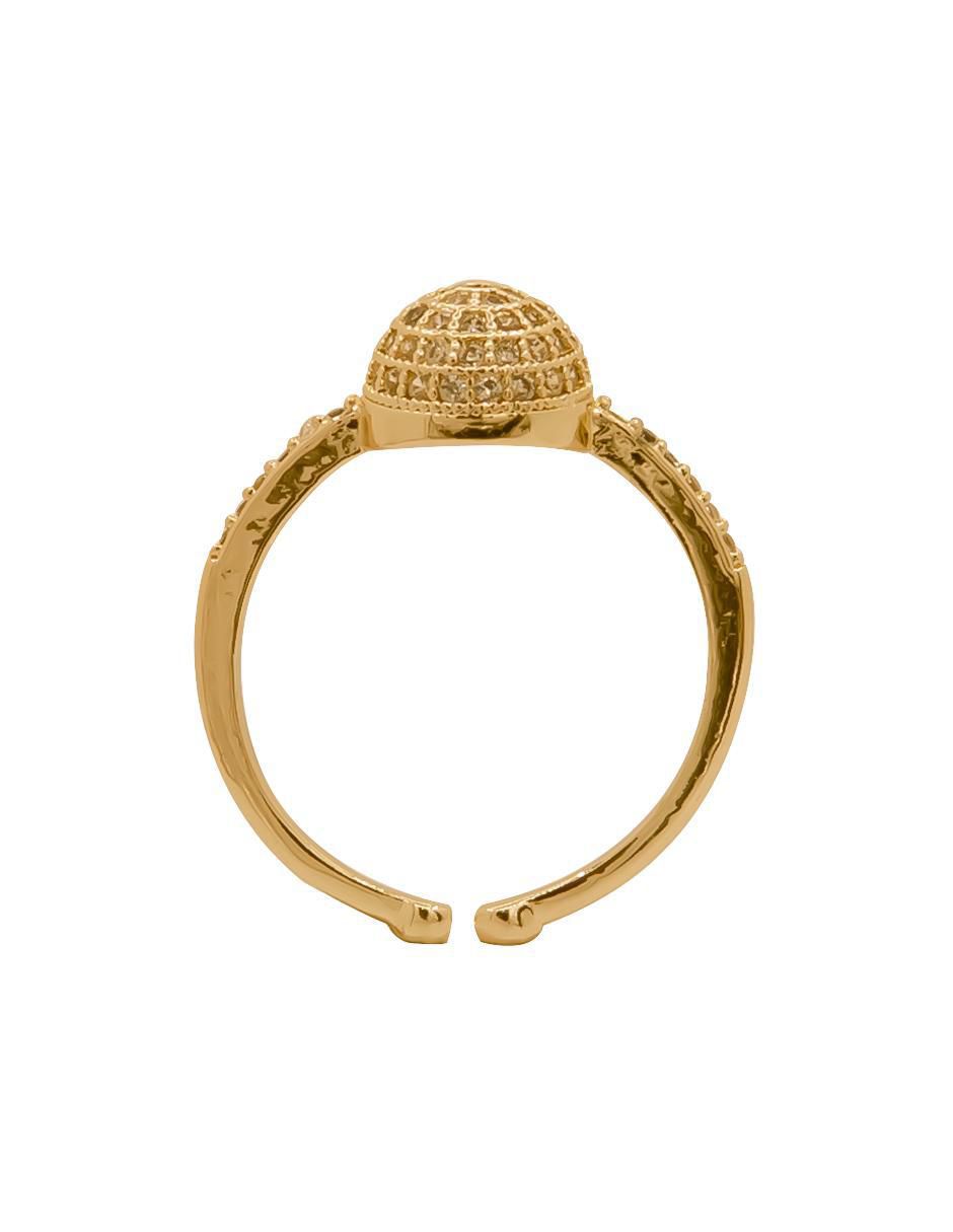 Anillo zirconia brillante