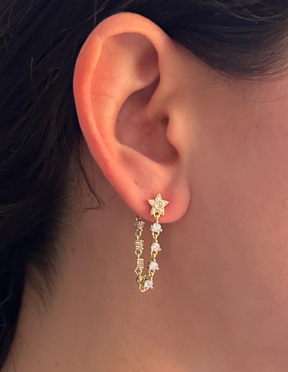 Piercing de cadena de plata P 925 2