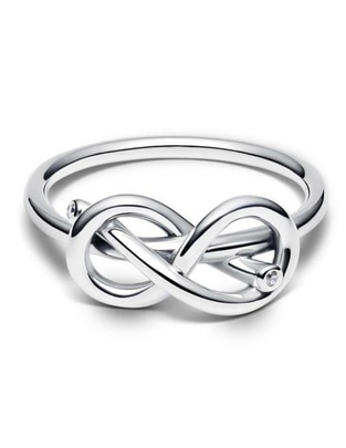 Anillo de infinito Moments P 925 de plata zirconia cúbica pulido Anillo de infinito Moments P 925 de plata zirconia cúbica pulido
