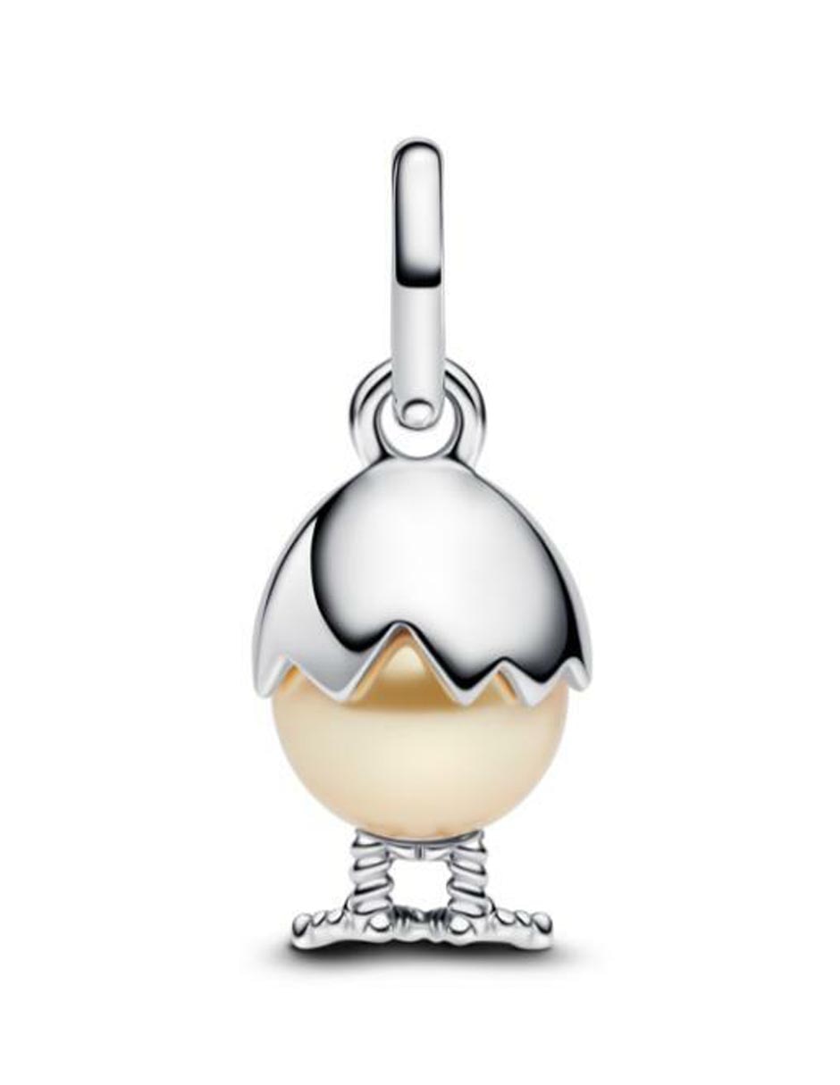 Charm de huevo Pandora Moments de plata P 925