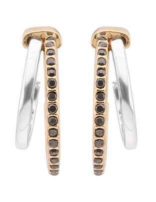 Arracadas Tritone Emblems con acabado brillante Arracadas Tritone Emblems con acabado brillante