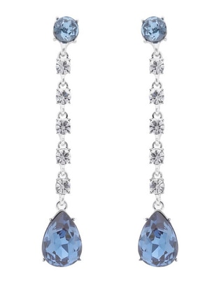 Aretes de gota Daydreamin' Denim con acabado brillante cristal Aretes de gota Daydreamin' Denim con acabado brillante cristal