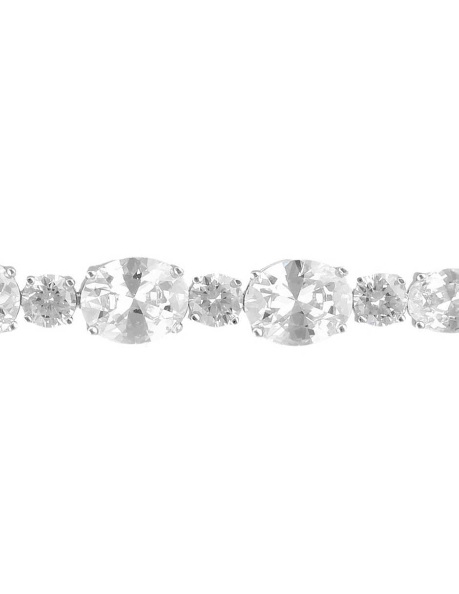 Brazalete Glamour Hour con acabado liso