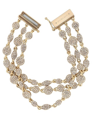 Brazalete con cristal Ivory Runway acabado brillante