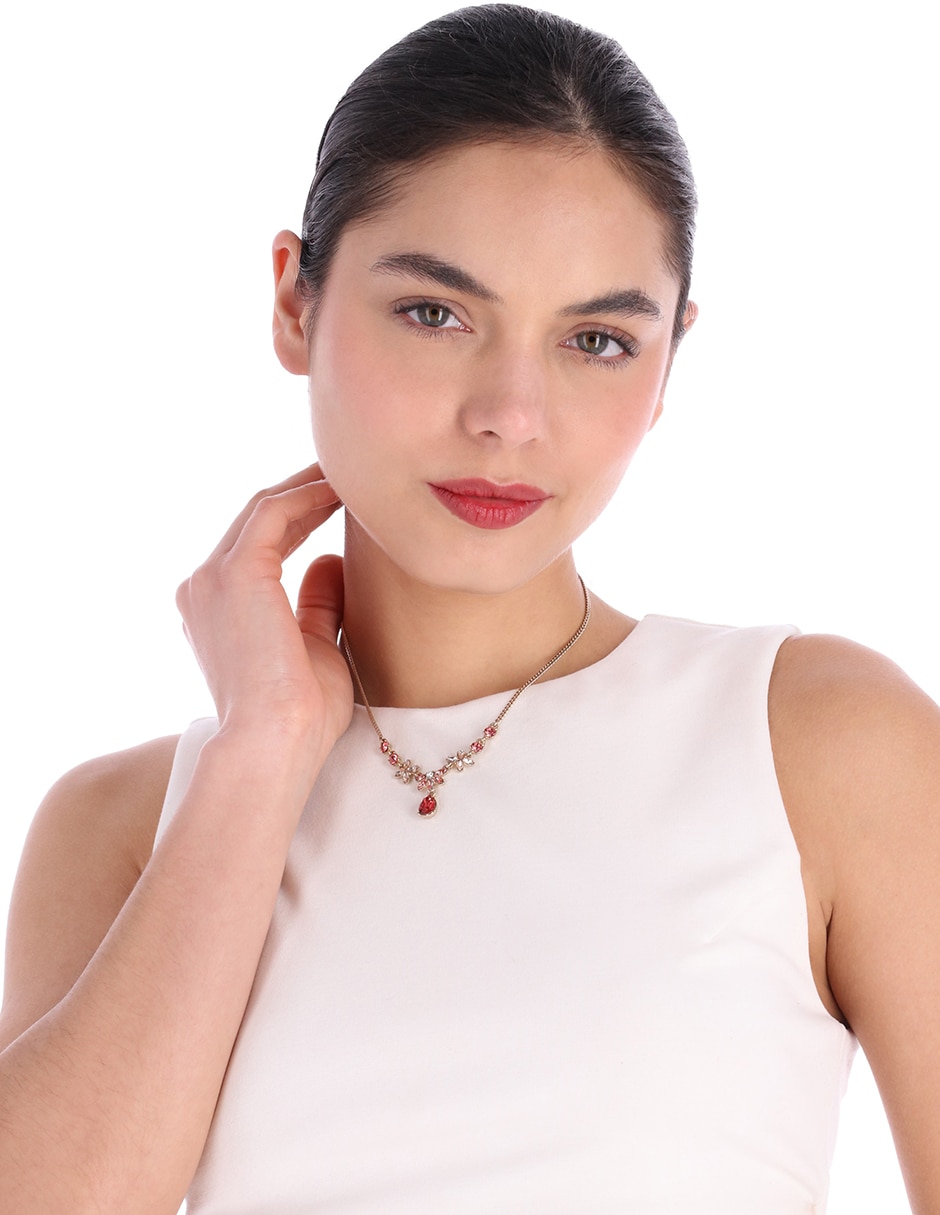 Collar flor Peachy Peonies 3