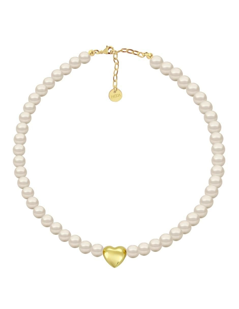 Collar corazón Aurore 18 K