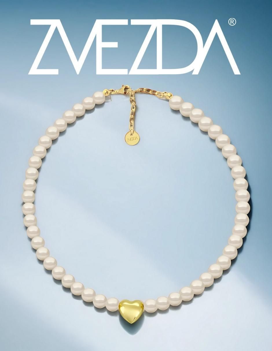 Collar corazón Aurore 18 K 2