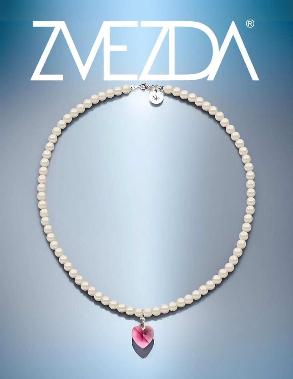 Collar corazón Éclair de plata P 925 2