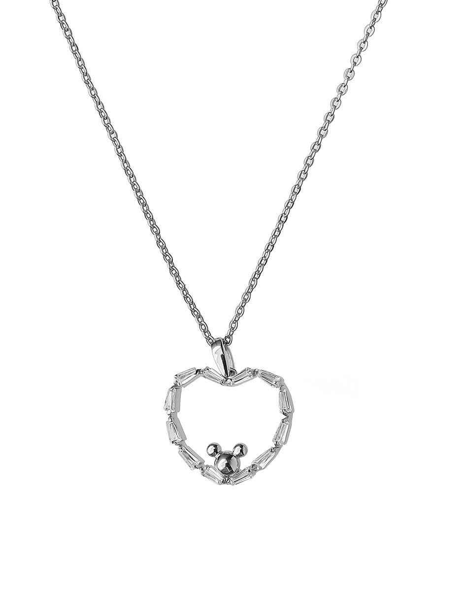 Collar de corazón de plata P 925 1