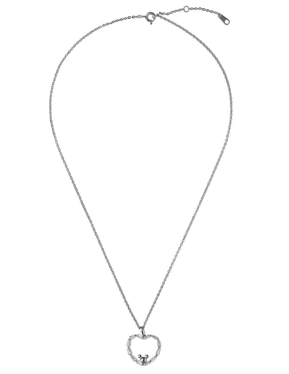 Collar de corazón de plata P 925 2