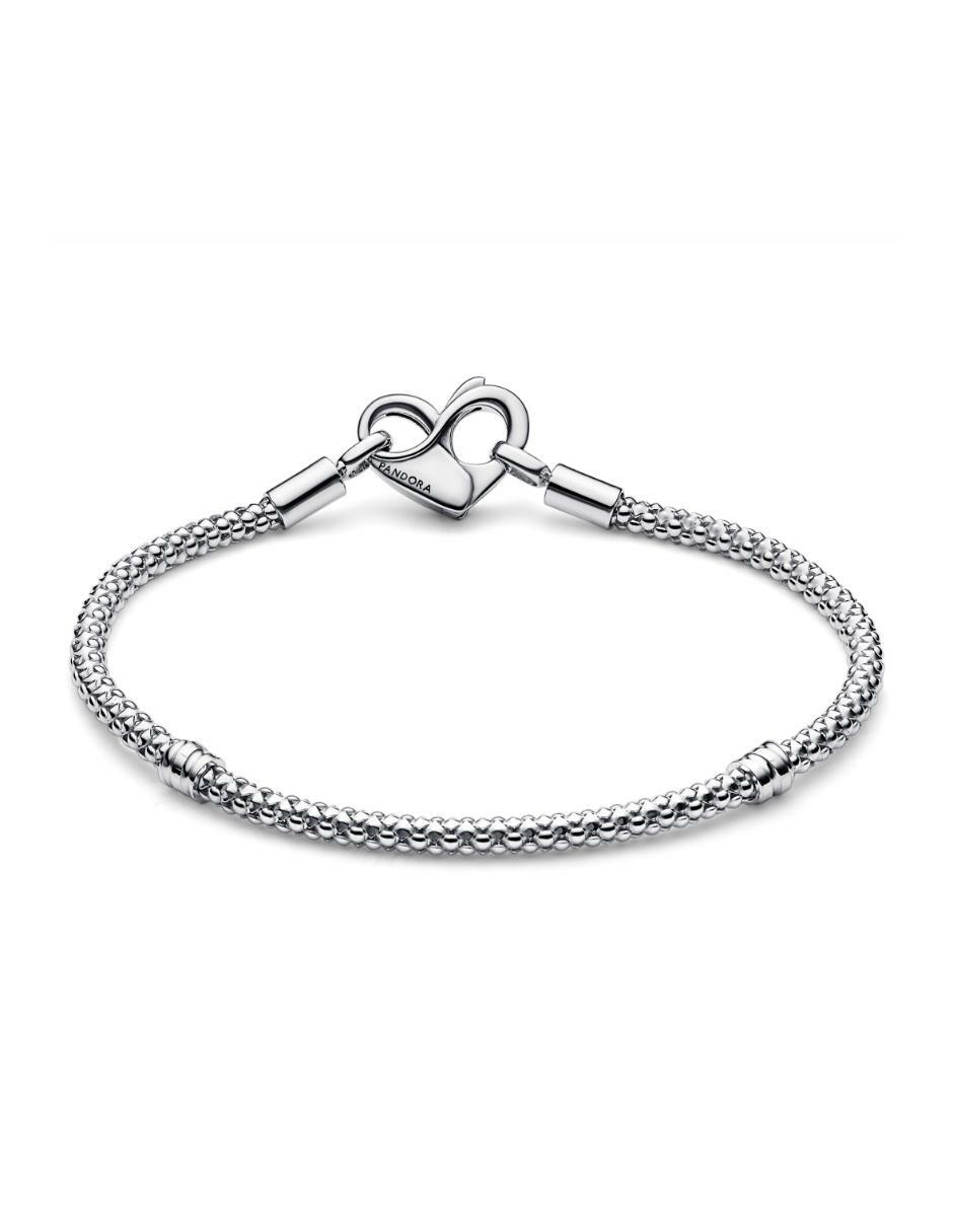 Brazalete de plata P 925 Moments acabado pulido 3