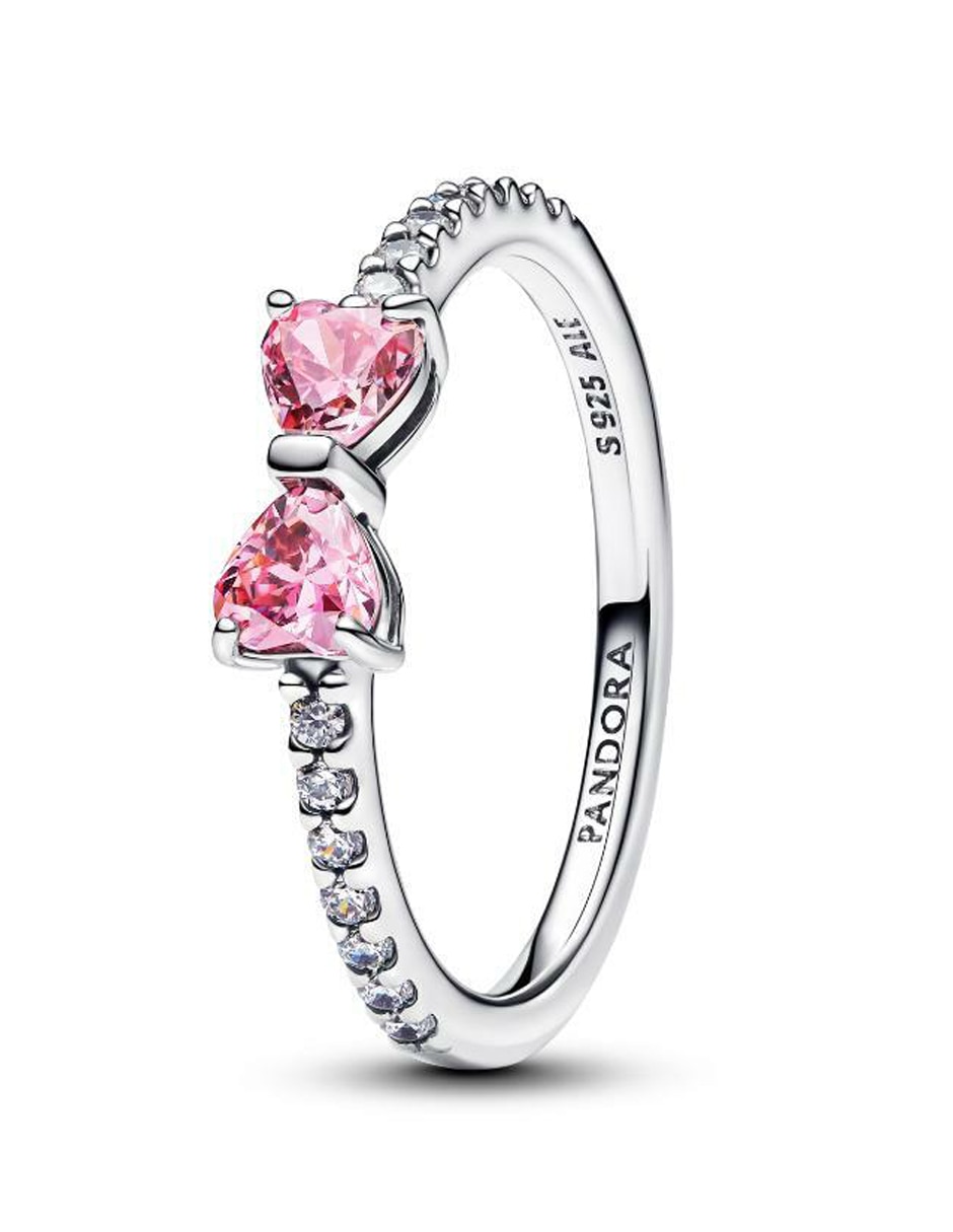 Anillo de moño Timeless P 925 de plata zirconia cúbica brillante 2
