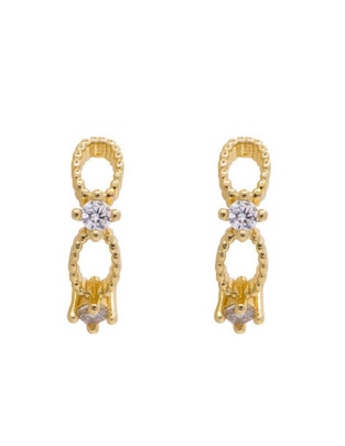 Aretes con acabado brillante