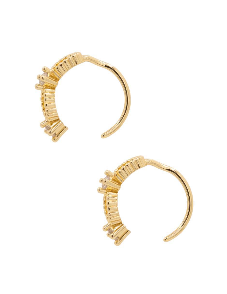 Aretes con acabado brillante 2
