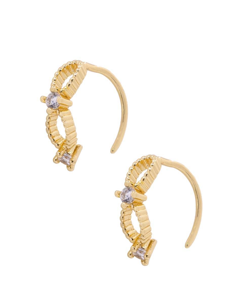 Aretes con acabado brillante 3