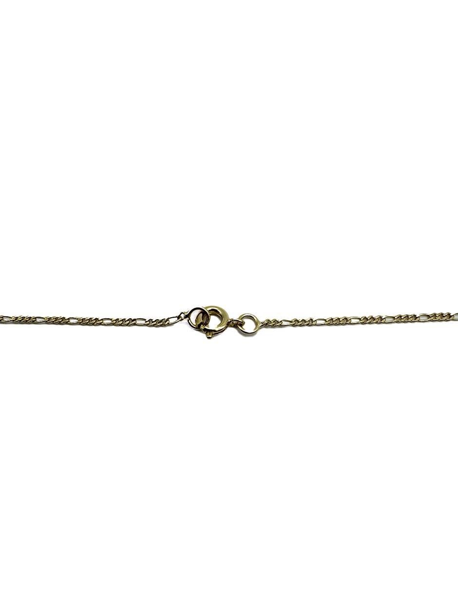 Collar de flor de oro laminado 10 k 3