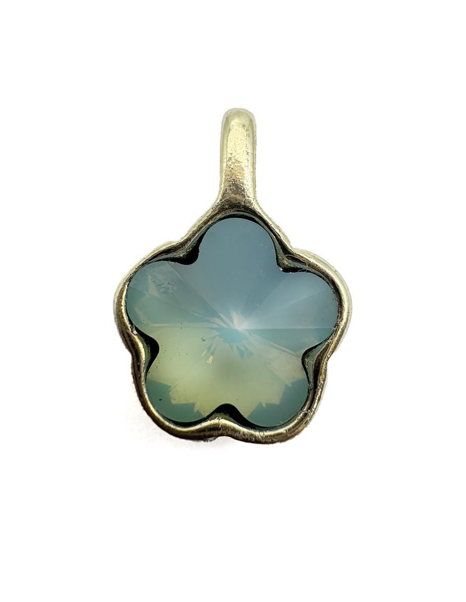 Collar de flor de oro laminado 10 k