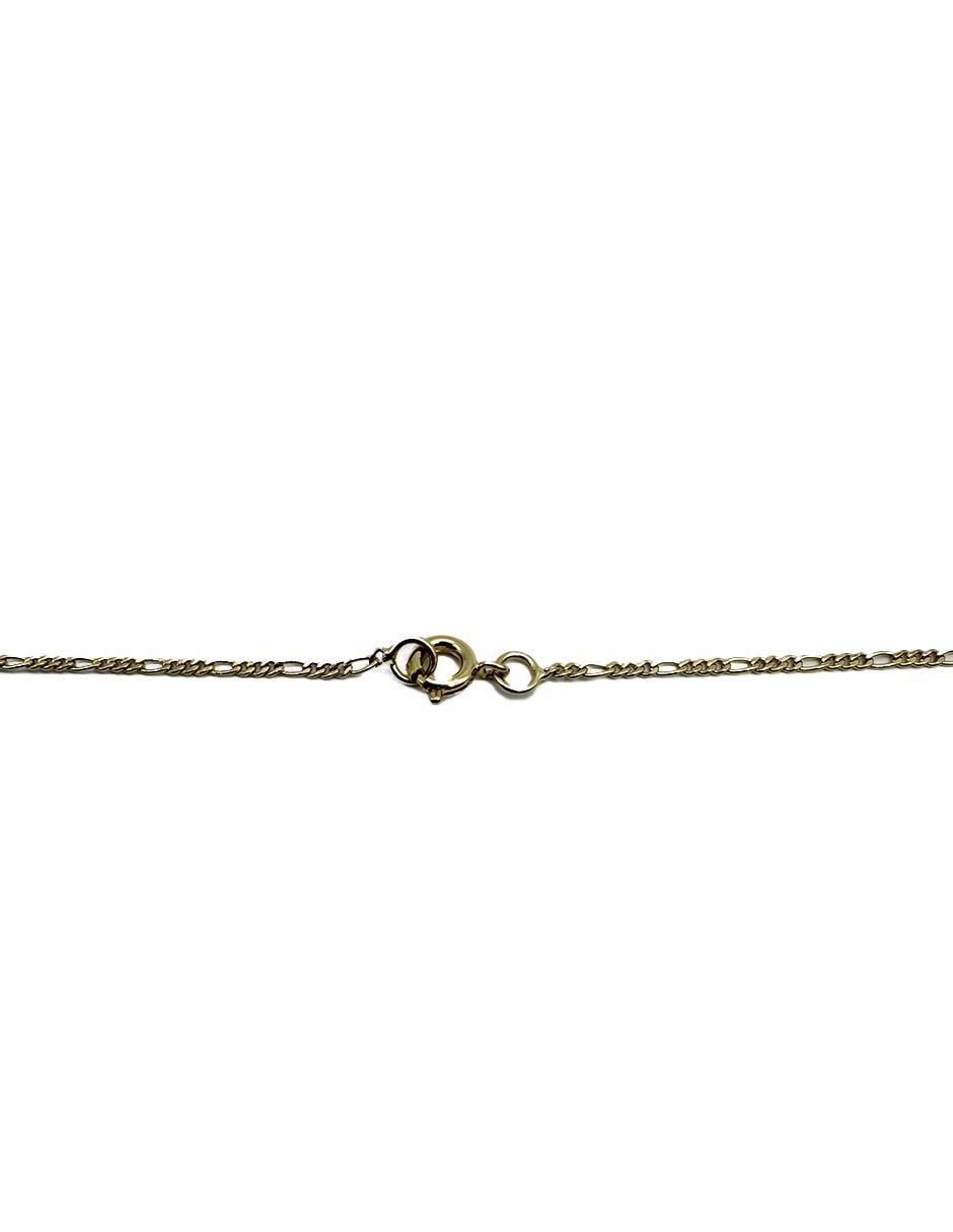 Collar de flor de oro laminado 10 k
