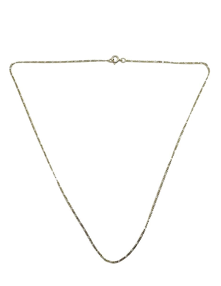 Collar de flor de oro laminado 10 k