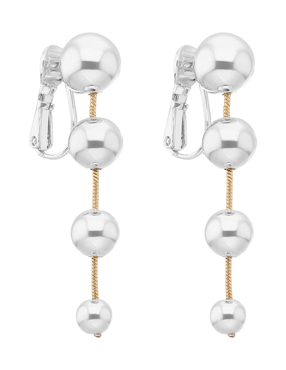 Aretes de círculo con acabado liso 2