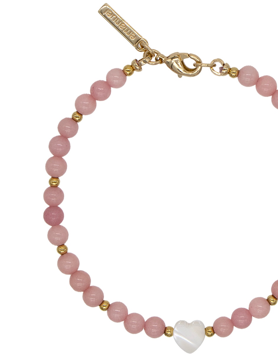 Pulsera con jade acabado lustre 2