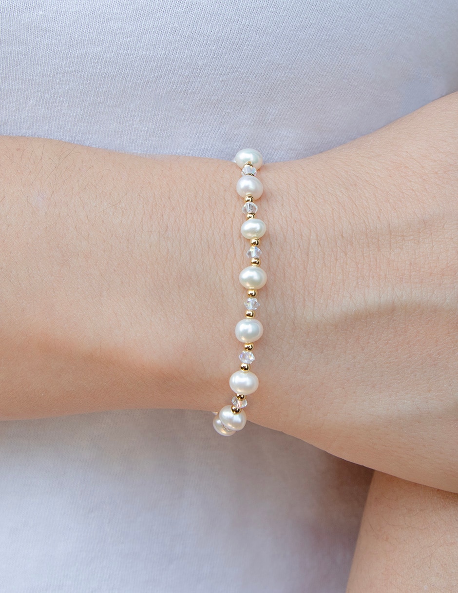 Pulsera Potato con perla Pulsera Potato con perla