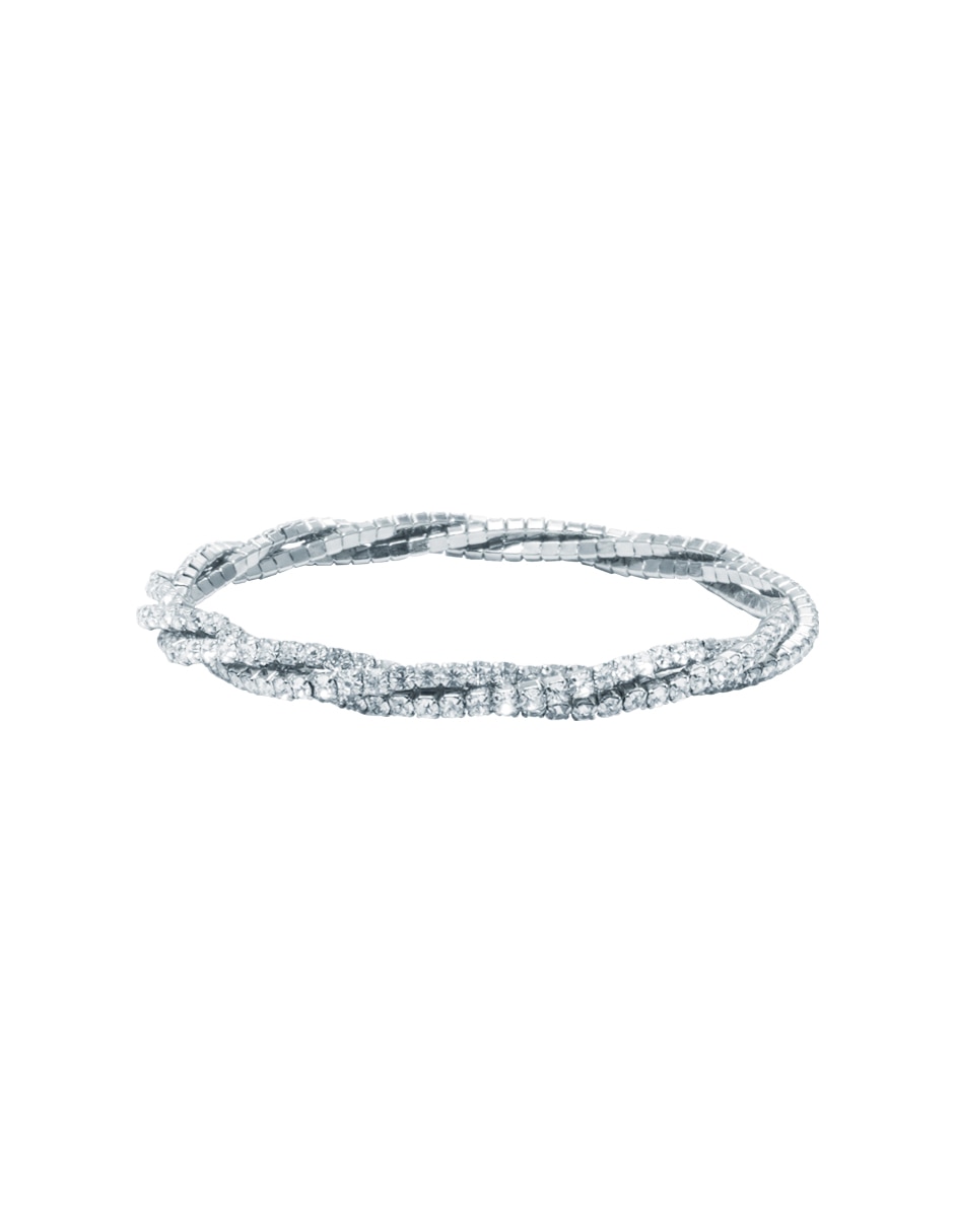 Pulsera con cristal strech cup chain con acabado brillante 2